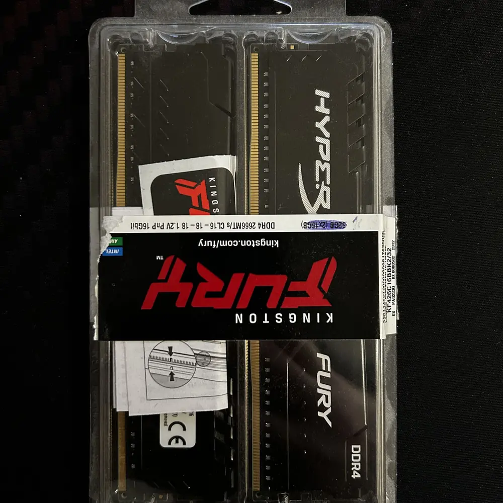 Operační paměť - Kingston FURY DDR4 16GB 2666MHz